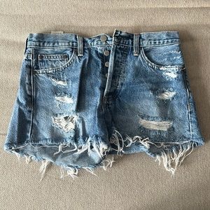 Aritzia Denim Forum Ex Boyfriend Short